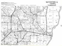 Waterford Township, Isabel Township, Illinois River, Fulton County 1962